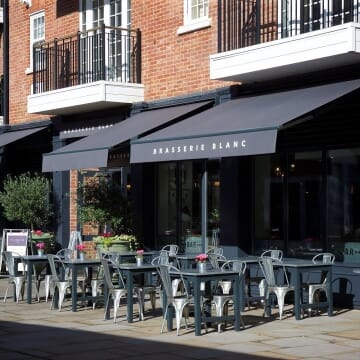 Fabulous Christmas Wreath at Brasserie Blanc - 6th Dec