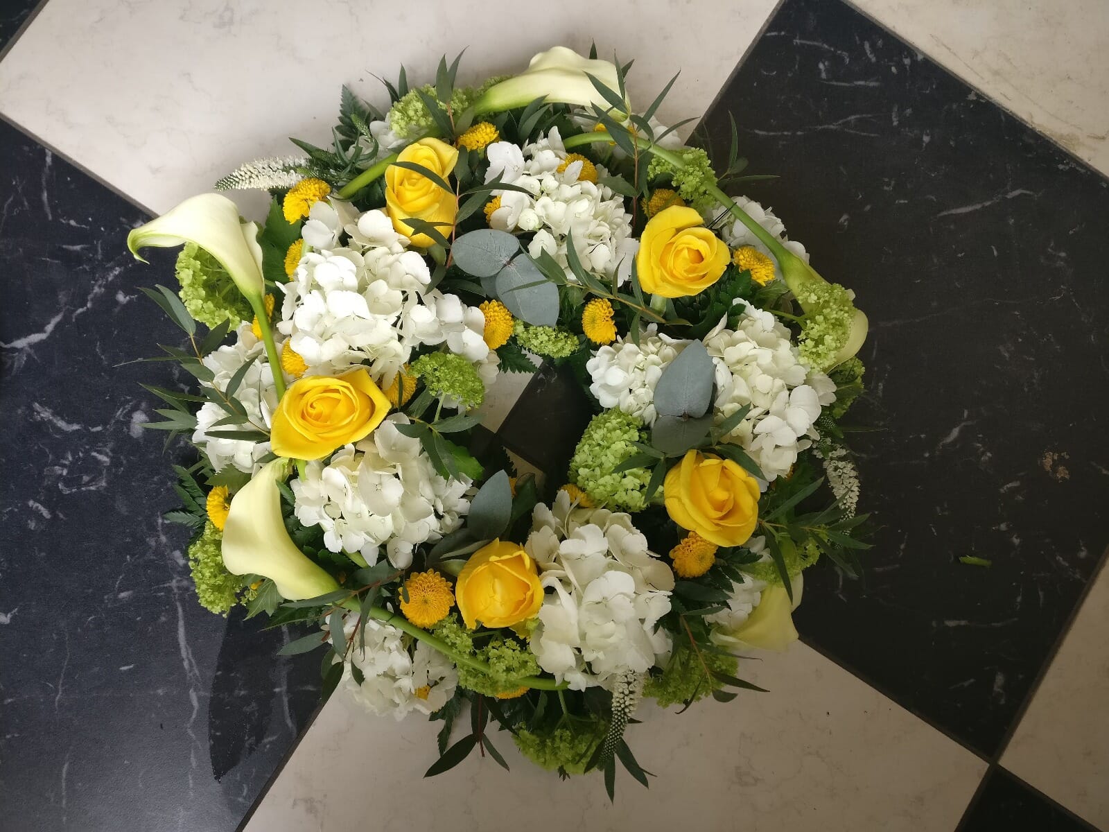 Chichester Funeral Flowers Hedge Rose