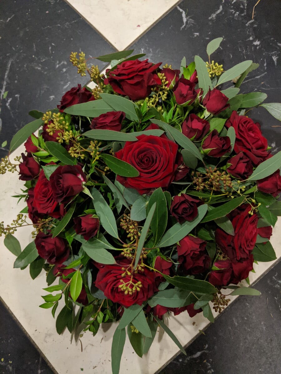 Chichester Funeral Flowers Hedge Rose