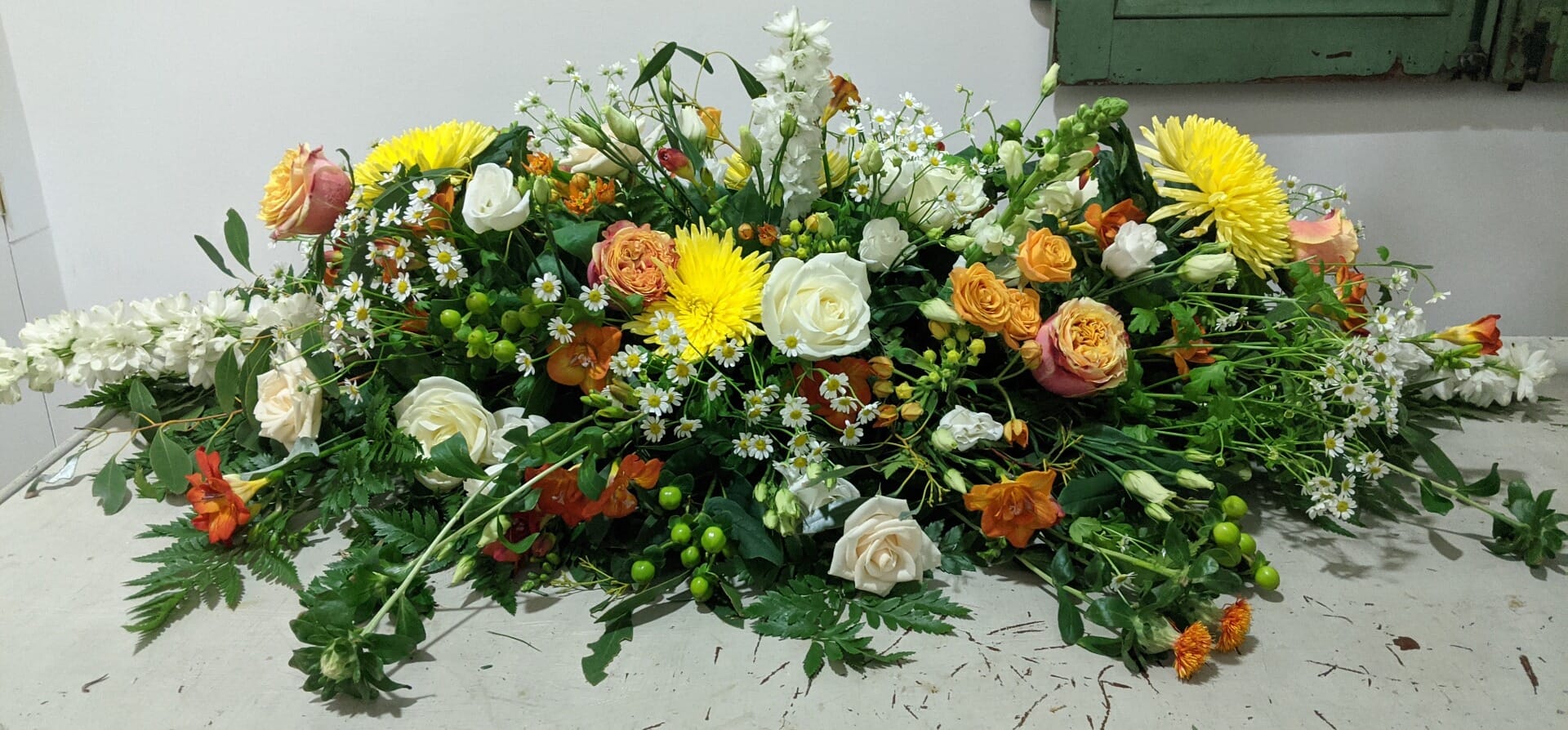 Chichester Funeral Flowers Hedge Rose