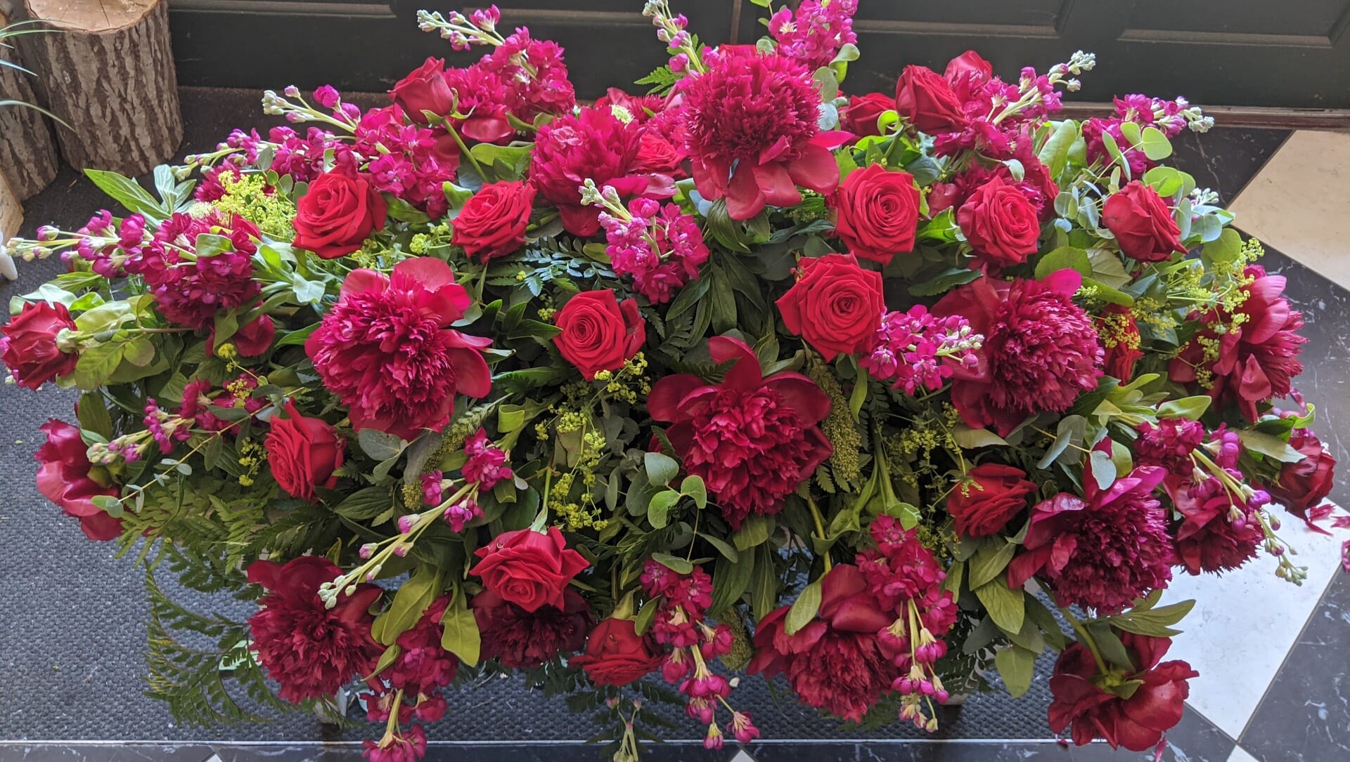 Chichester Funeral Flowers Hedge Rose